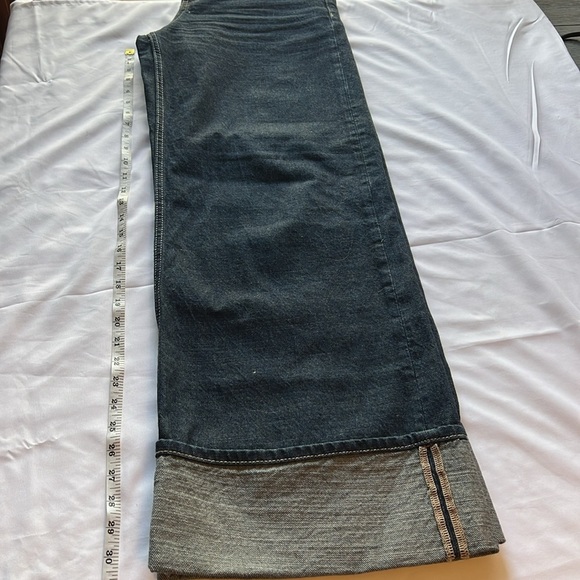 Zara Relaxed Indigo Jeans High Waist Wide Leg Size 4 NWOT - Picture 15 of 17